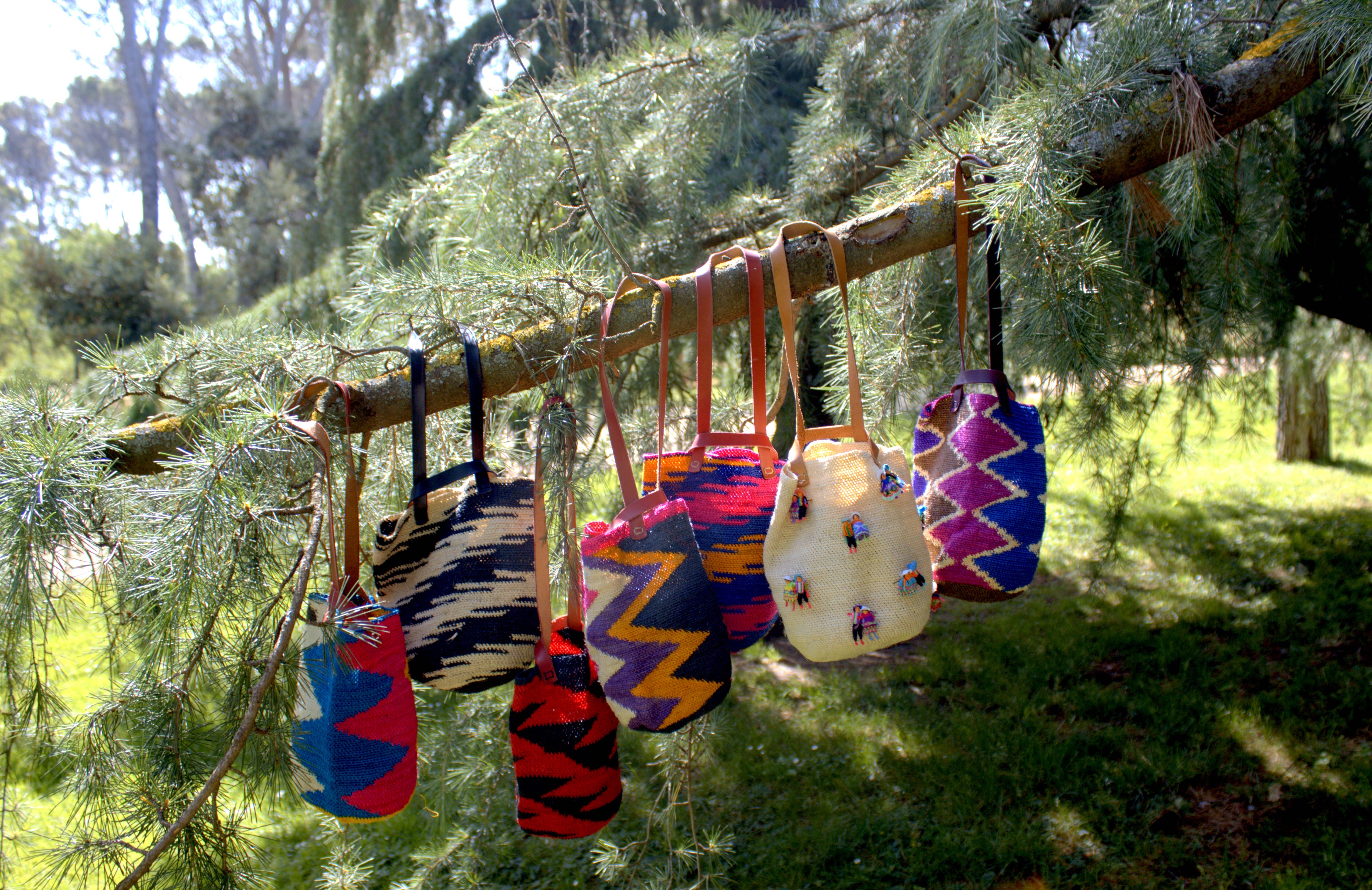 Multicolored Mini Shigra Bag for wholesale on Faire1