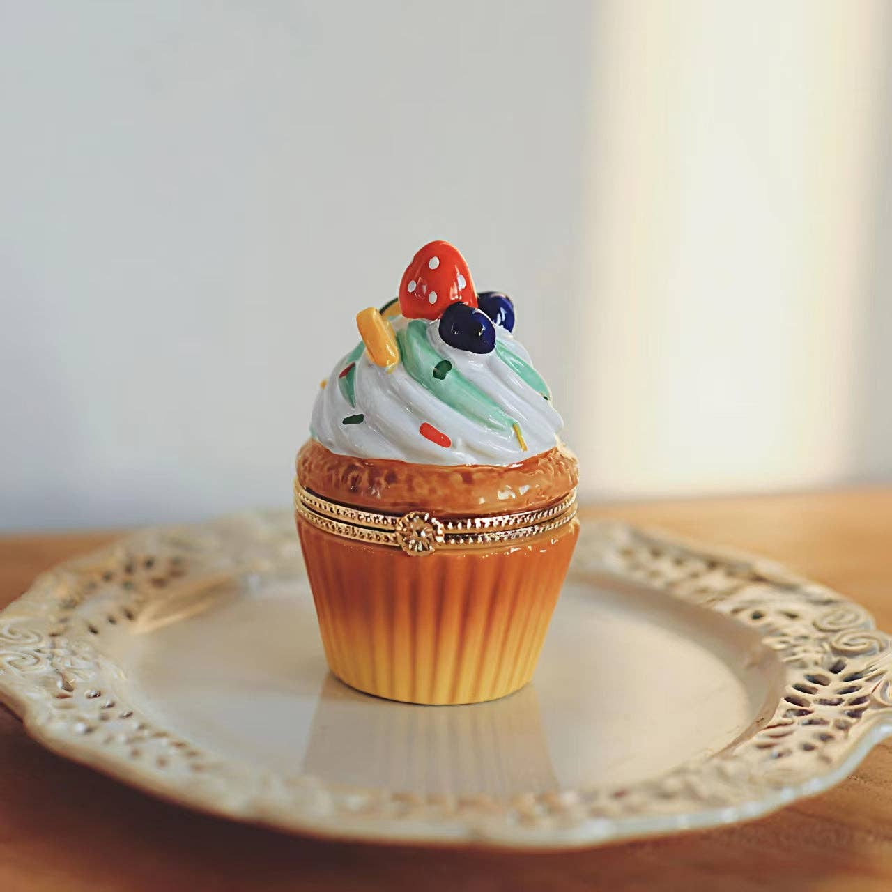 Verdivine - Wholesale Jewellery box/organiser - Cupcake Delight Trinket Box0