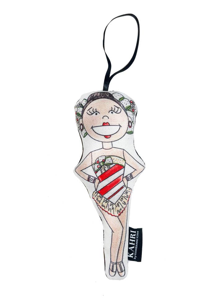 Mini Rockette Ornament - Stocking Stuffer for wholesale by KAHRI