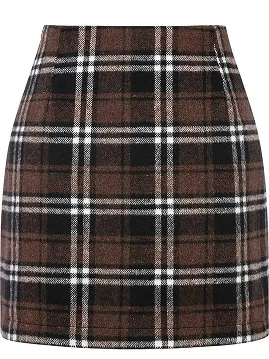Plaid Mini Skirt and other Purchase Wholesale patchwork skirt. Free Returns & Net 60 Terms on Faire trending on Faire.