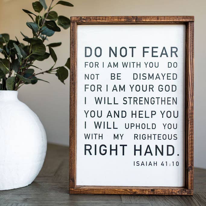 Fürchte dich nicht für den Großhandel von Inspired Findings