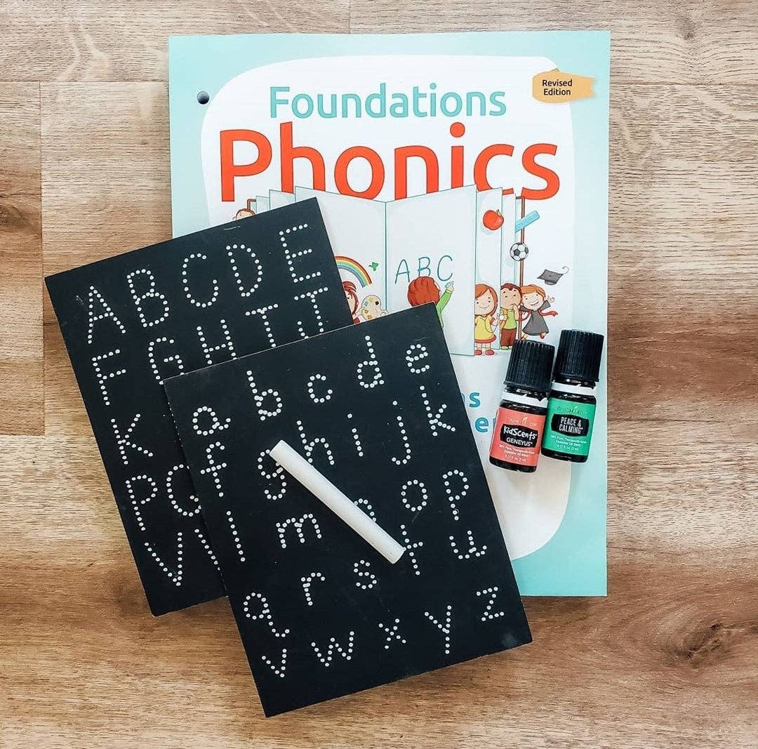 Chalk Full of Design - Wholesale Chalkboard - Travel Size Lowercase ABC Chalkboard4
