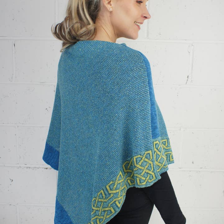 Knitted in Edinburgh - Wholesale Wrap - Women's - Atlantic Ballater Shawl1