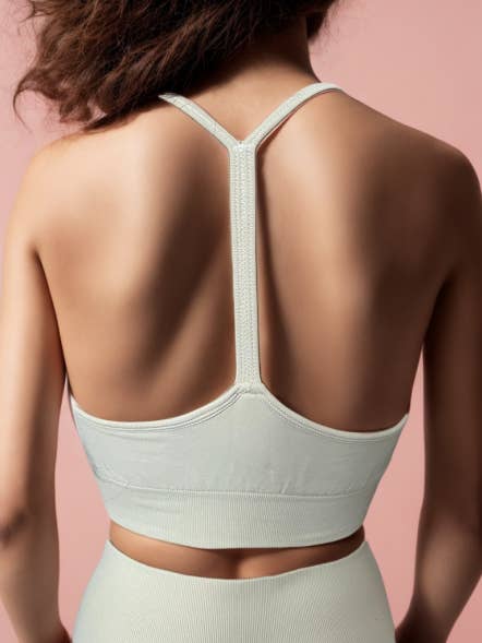 Sand Washed Sports Bra for wholesale by I AM Activewear LLC