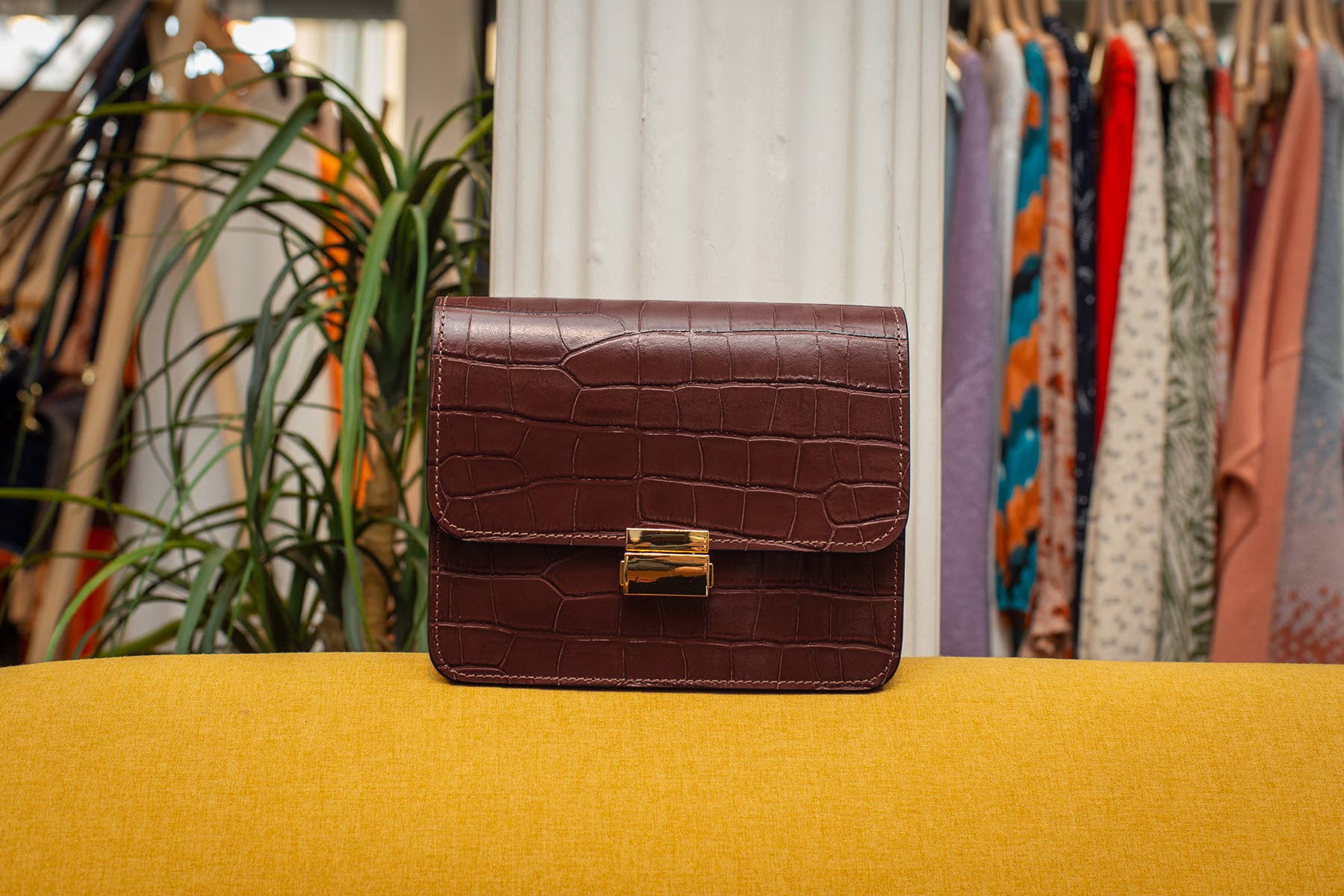 Cherry Paris - Wholesale Messenger Bag - Women's - MILENA CROCO bag - 407423