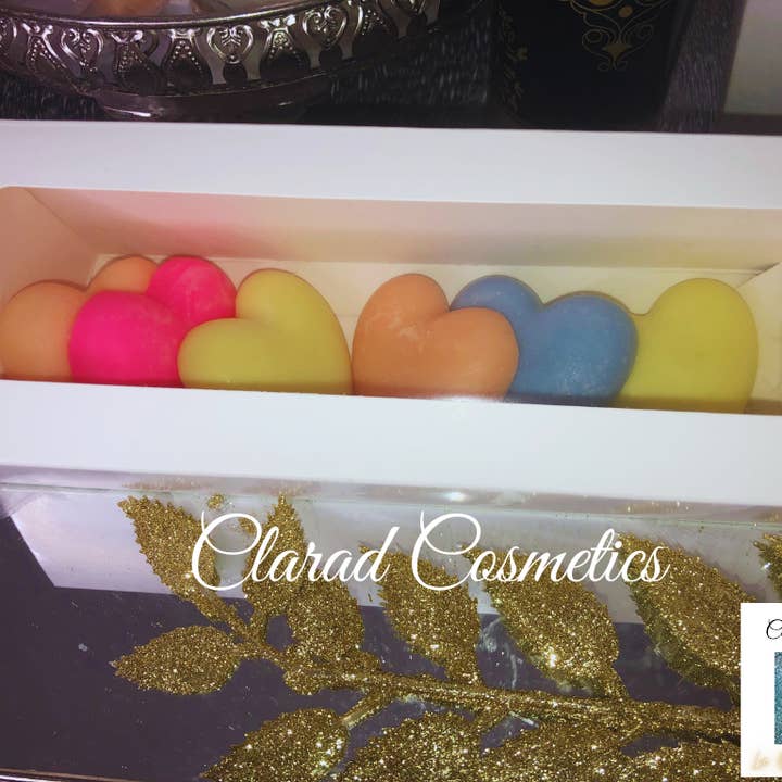 Conjunto de 6 fondant perfumados por atacado de Clarad Cosmetics