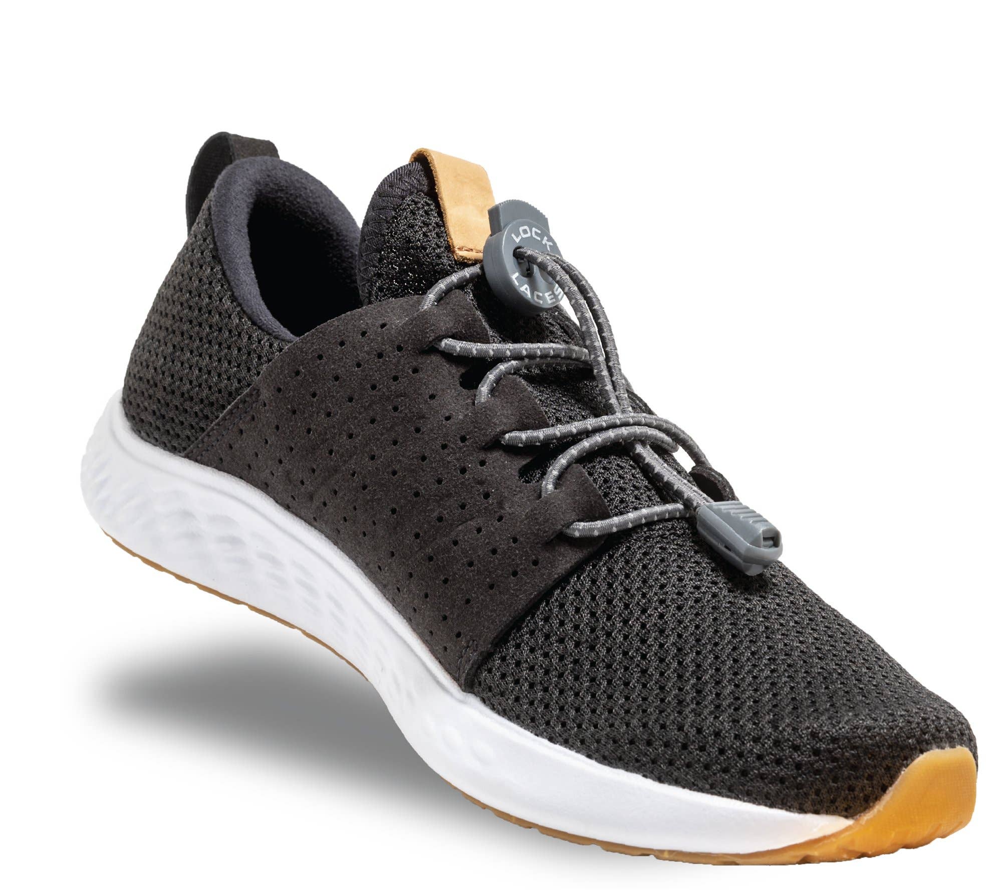 LOCK LACES - Wholesale Shoelaces - Unisex - Reflective Storm Gray4