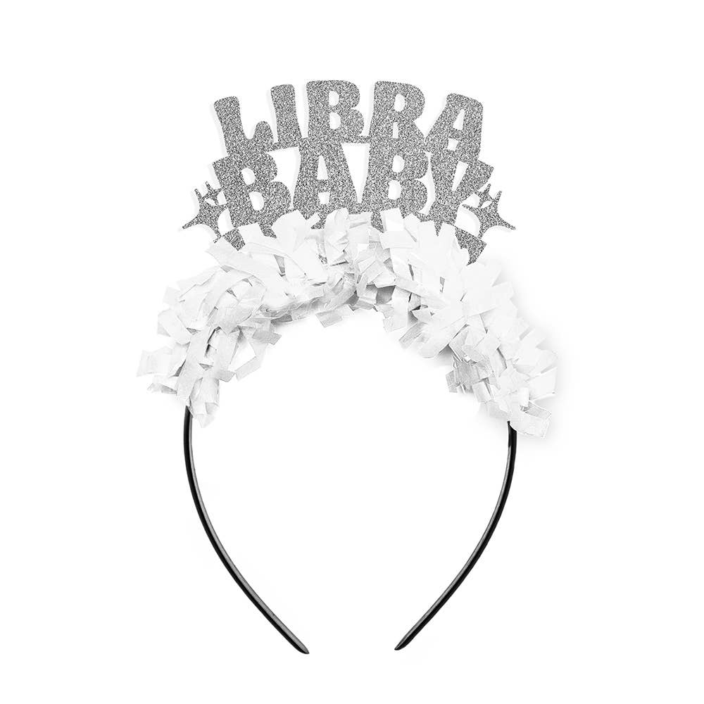 Festive Gal - Wholesale Party Hat/Crown - Libra Baby Zodiac Birthday Party Headband Crown2