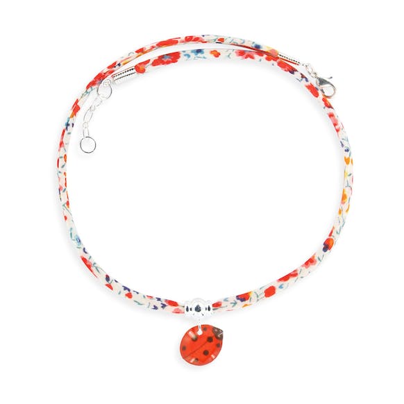 Collar Liberty Ladybug para venta al por mayor de Ribambelle Bijoux Enfants