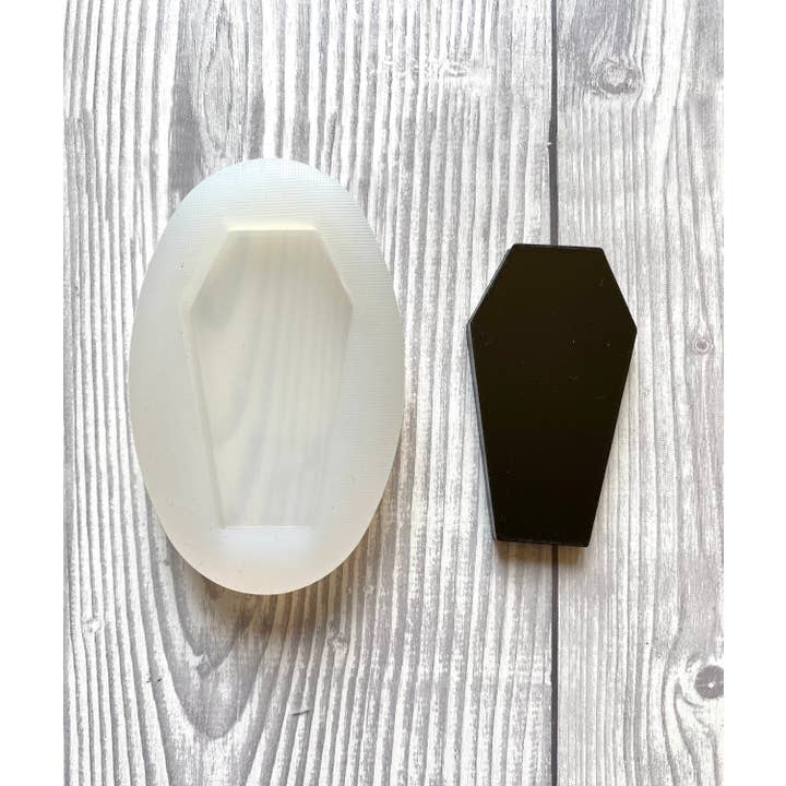 Molde de silicona colgante ataúd para venta al por mayor de EllaRaeMouldsVinyls