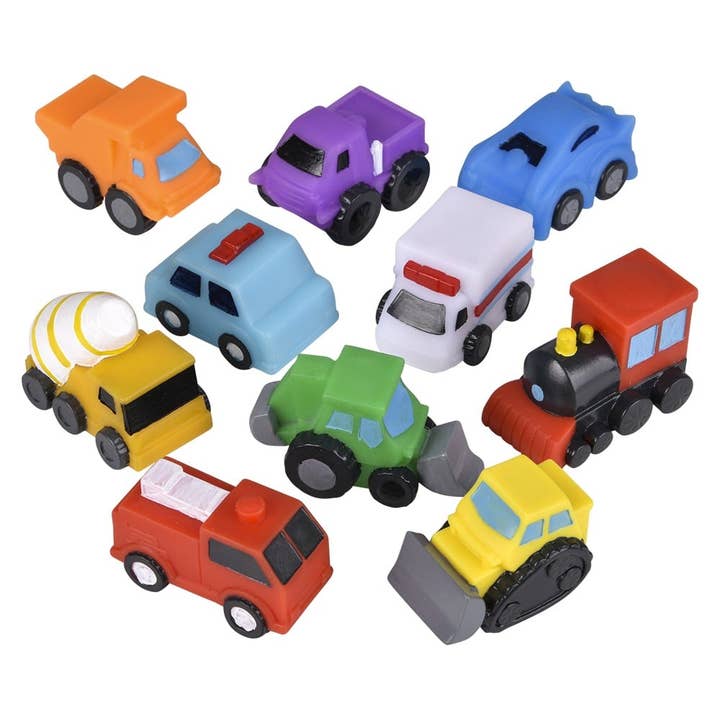 2" RUBBER VEHICLES ASSORTMENT LLB Car Toys for wholesale by La Luna Bella - Toys