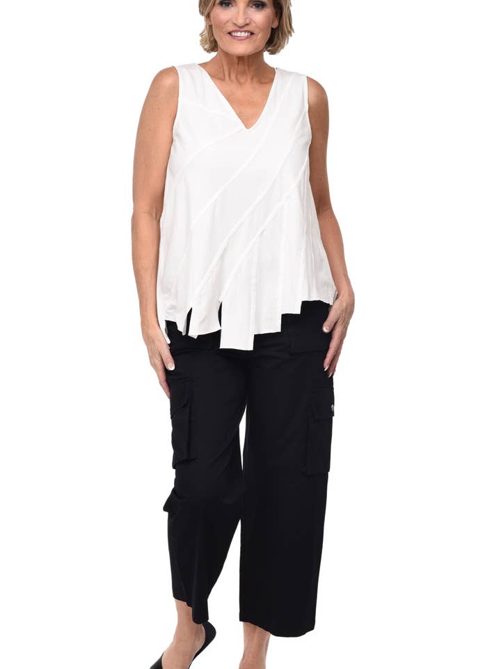 L136 Marissa in Wit* voor wholesale door Tulip Clothing