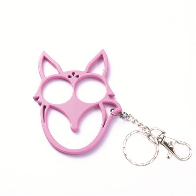 UNISHE - Wholesale Keychain - Women's - Fox Head Women Self Defense Safety Keychain ZK981