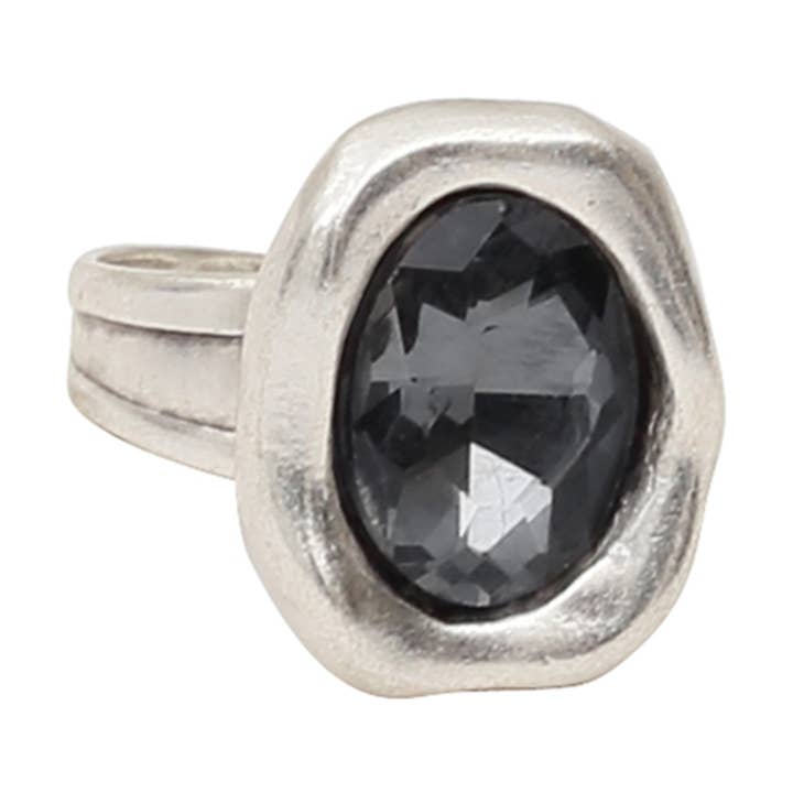 Anel Pewter Artesanal - NR6098 por atacado de Chanour