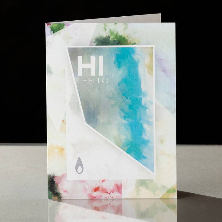 Hi, Hello. Thinking of You - Sympathy Greeting Card for wholesale by The AFTER Company