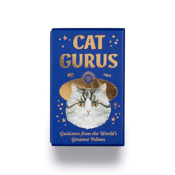 Chronicle Books - Wholesale Tarot Cards - Cat Gurus (Mini Deck)1