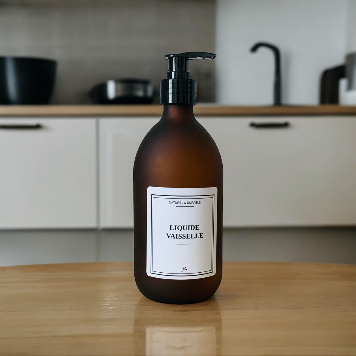 Léfé - Wholesale Oil/Vinegar Dispenser - Glass bottle - custom label1
