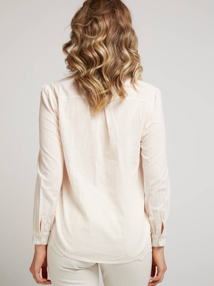 Andy & Lucy - Wholesale Blouse - Women's - SPARKLE - Floral lace cotton blouse3