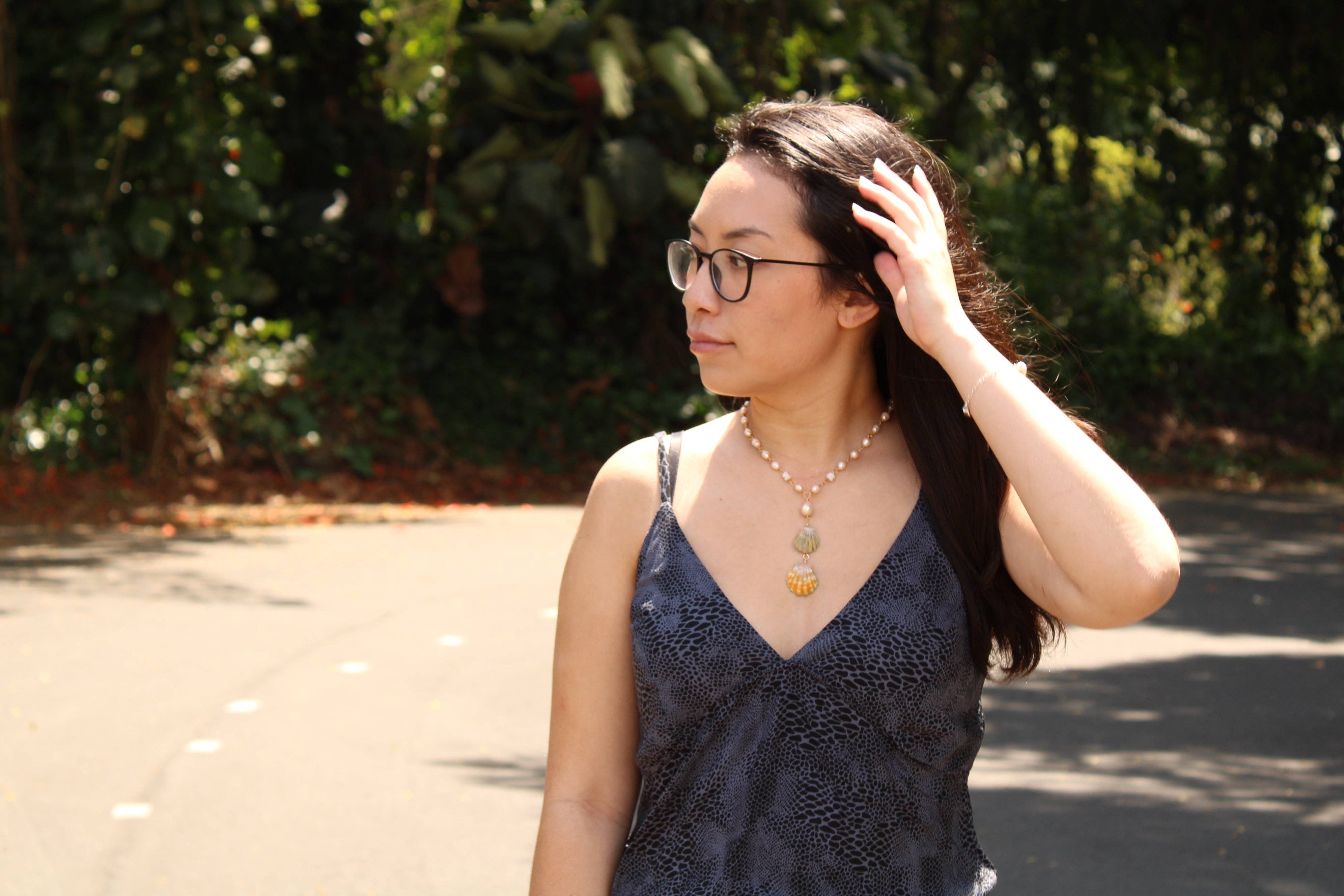 Sassy Wahine Designs - Wholesale Pendant/Charm Necklace - Sunrise & Fresh Water Pearls3