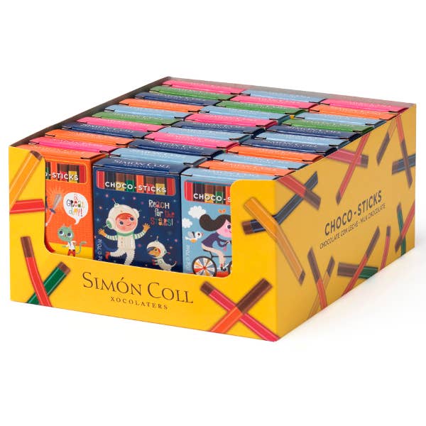 ADG Diffusion - Wholesale Chocolate - BOX OF 8 CHOCOLATE PENCILS - Box of 45 boxes6