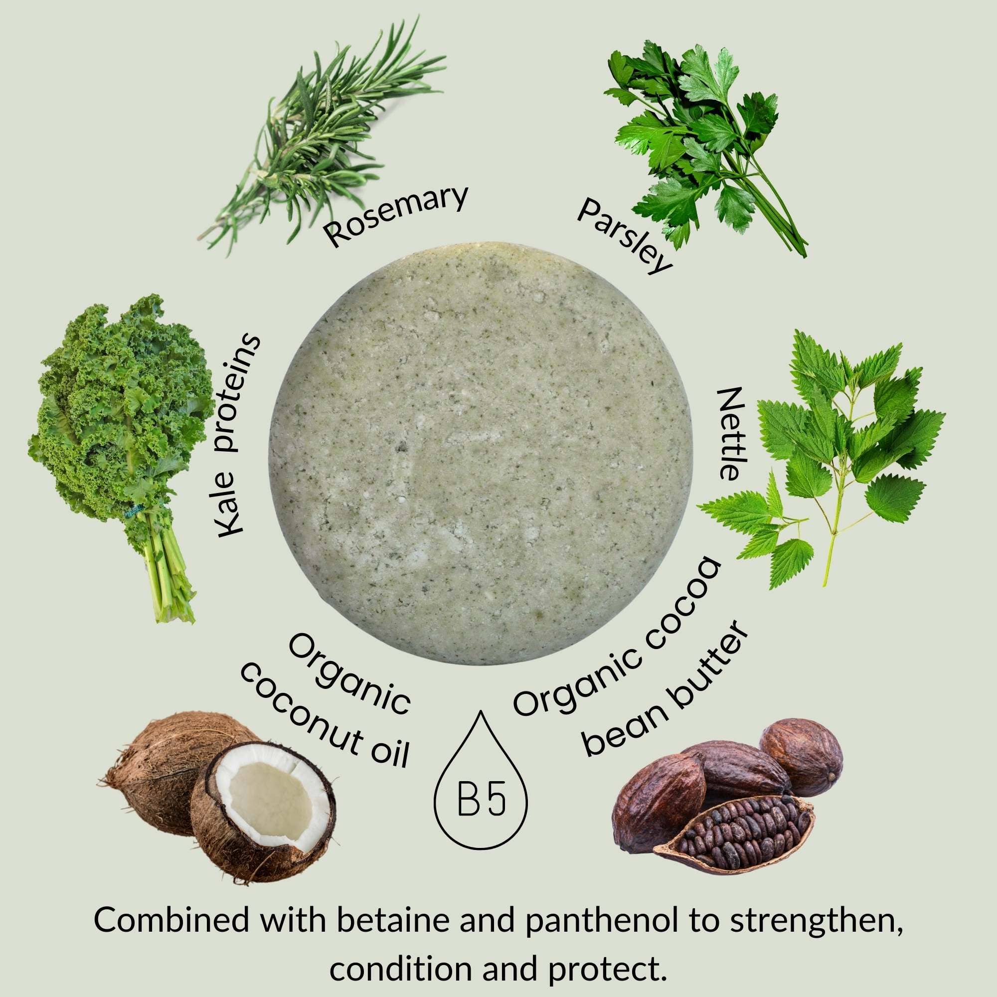 Acala Online – wholesale Shampoo puck/solid shampoo – Parsley, Kale, Rosemary & Shine Shampoo Bar from ACALA3