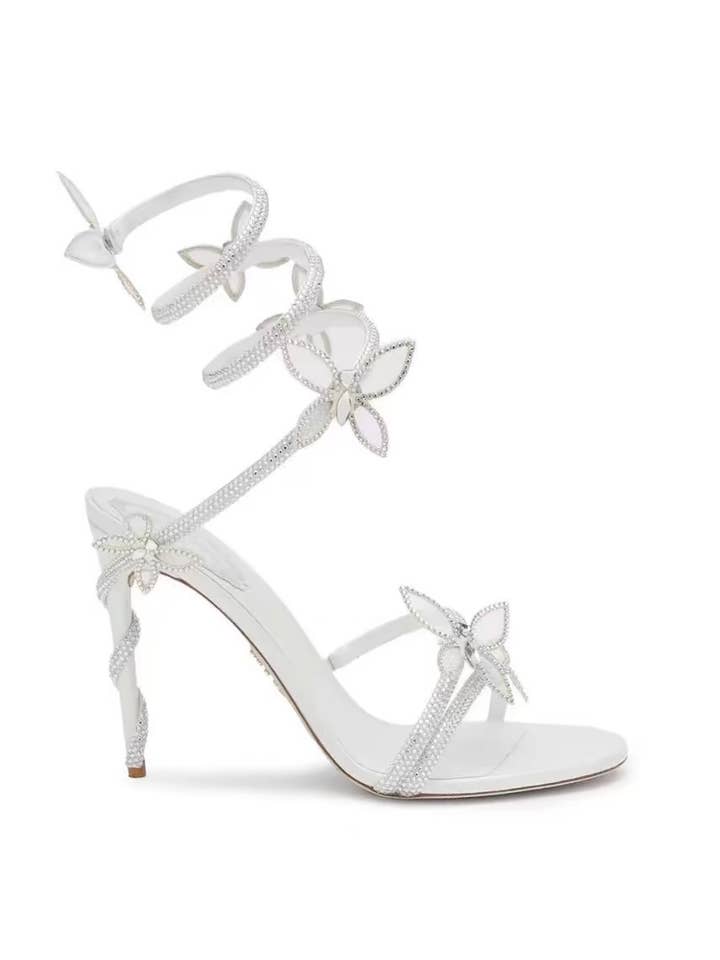 Productseeker - Wholesale High heels – Women’s - SH016 Rhinestone Flower Stiletto Heels3