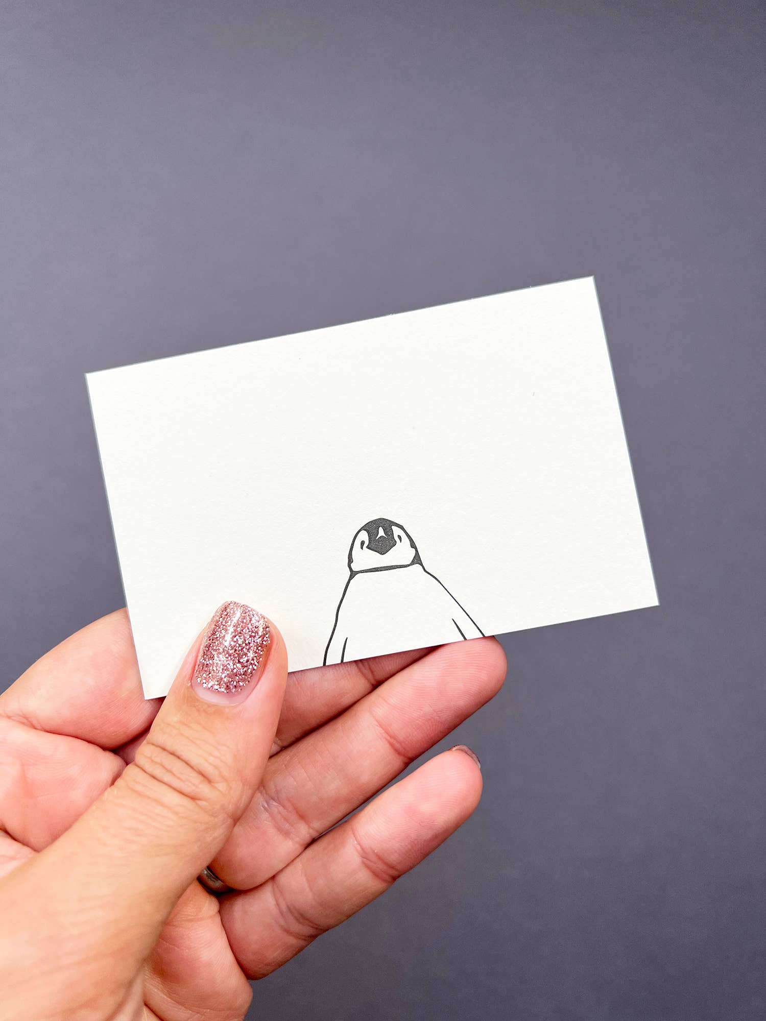 Penguin Ink - Vente Assortiments de papeterie/cartes - Coffret Bébé Pingouin - Petites Notes2