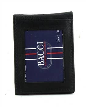 Leather Impressions Inc – Großhandel Brieftasche – Unisex – Geldbörse mit magnetischer Geldklammer, Stil: 156741