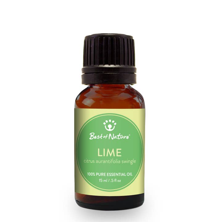 Best of Nature - Wholesale Essential Oil - Lime Essential Oil, 100% Pure - 15ml