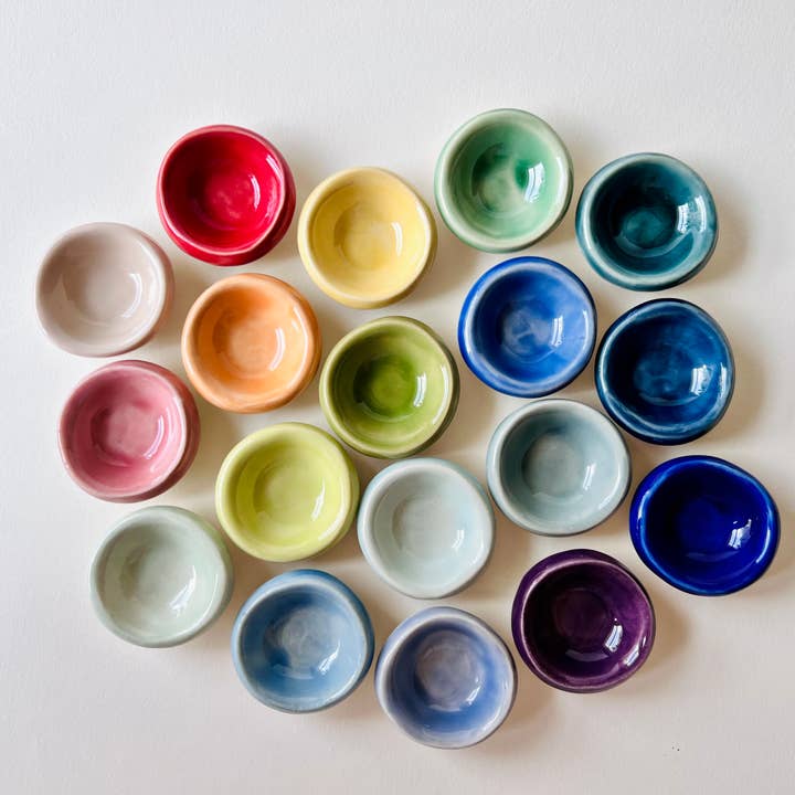 MoonMoon Ceramics – wholesale Jewellery dish – Purple Mulberry Tiny Ring Dish6