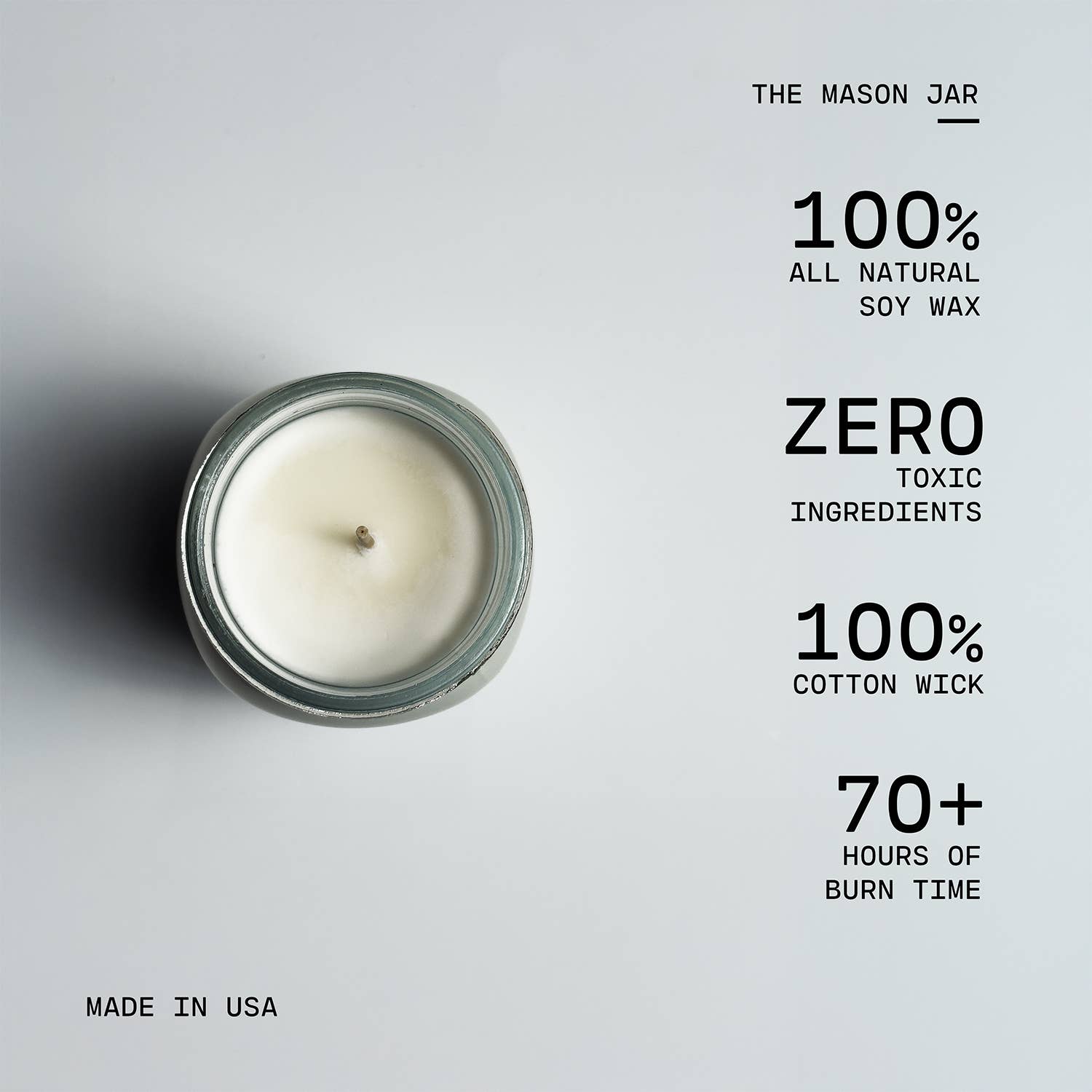 Milkhouse Candle Company - Wholesale Jar/Filled Candle - 13 oz Mason Jar Fall Candle: Caramel Corn3