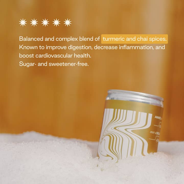 Strongwater – Großhandel Soda/kohlensäurehaltiges Getränk – Sprudelnder NA Golden Spritz - Bitters & Soda3