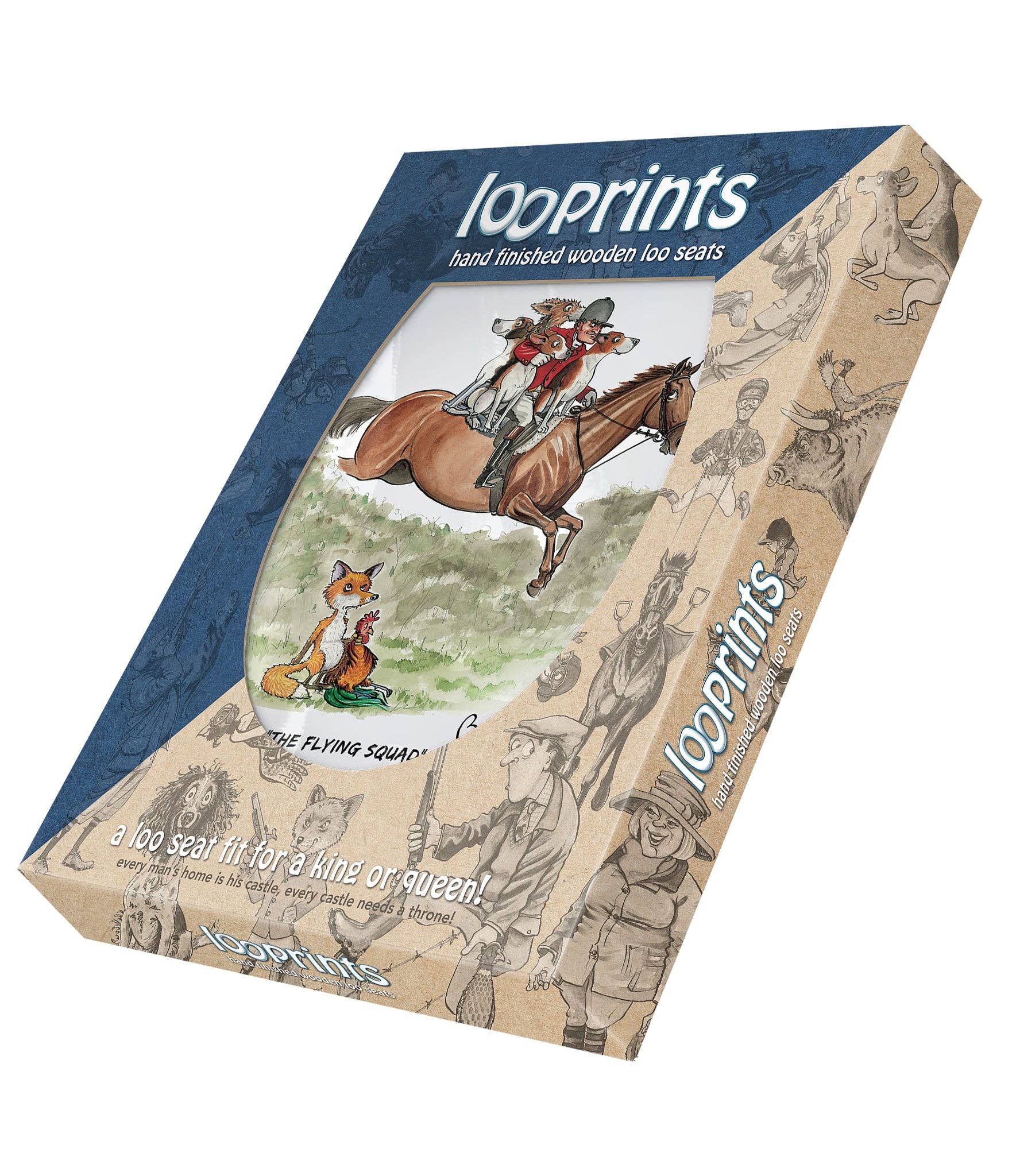 LOOPRINTS – wholesale Toilet seat cover – Soft Close Toilet seat- Horse Riding, Equestrian Gifts,Decor2