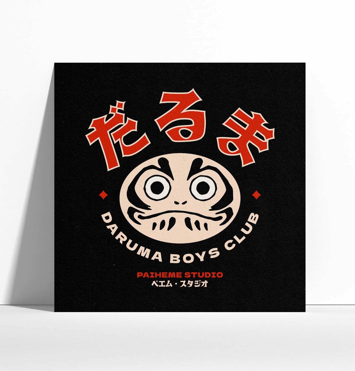 Paiheme Studio – Engroshandel Kunsttryk – Daruma Ansigt