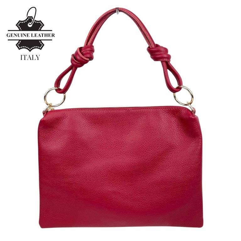 Chenson & Gorett – Großhandel Henkeltasche – Damen – Handtasche aus italienischem Leder mit Reißverschluss Damen 580256