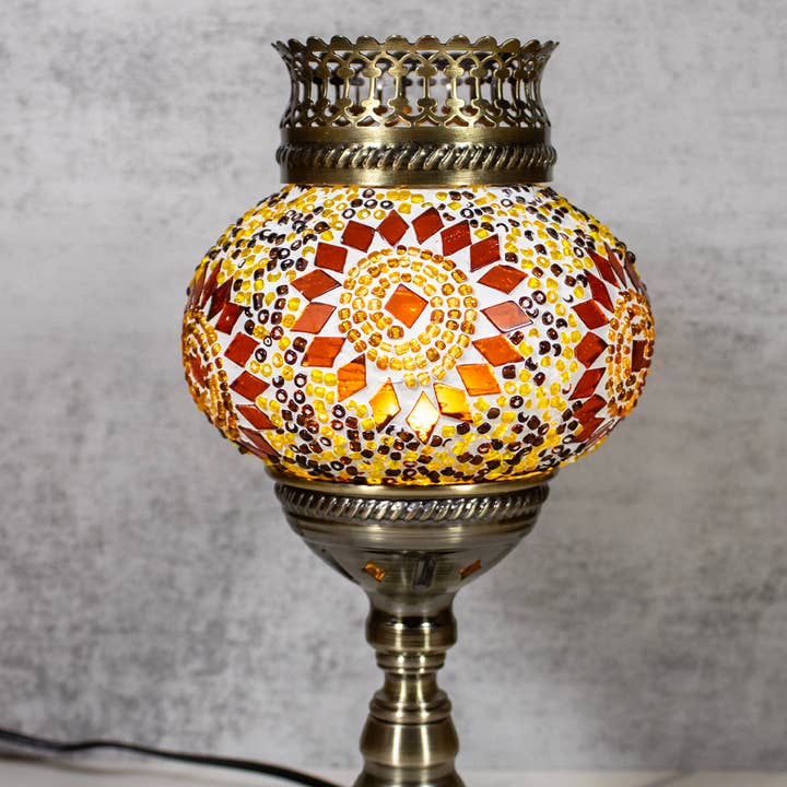 Gypsy Soul - Wholesale Oil Warmer - Handmade Turkish Mosaic Oil Warmer9