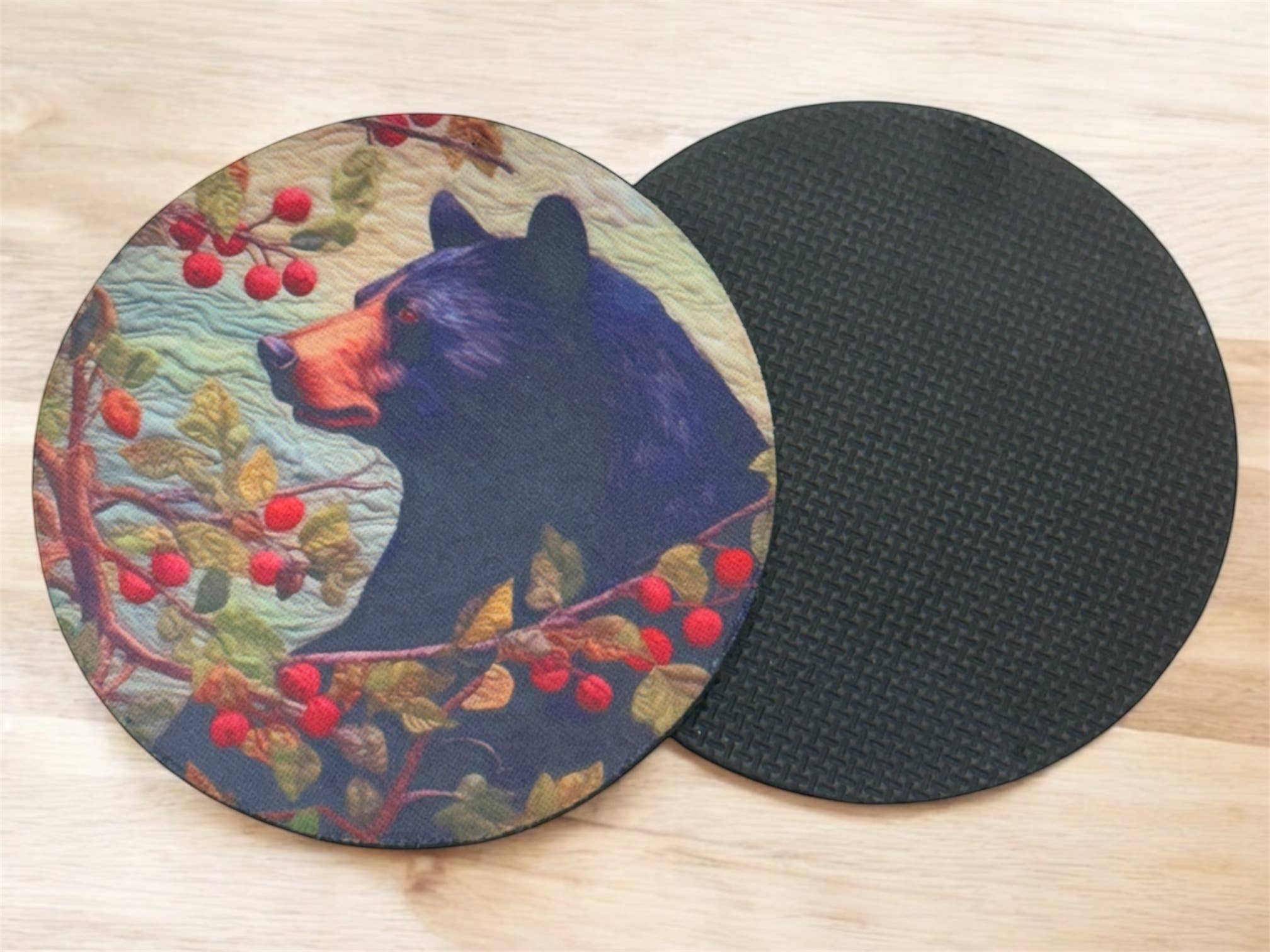 Ciao Bella Jewelry Inc - Vente Sous-verre - Sous-verres ronds en néoprène personnalisés - Lot de 40