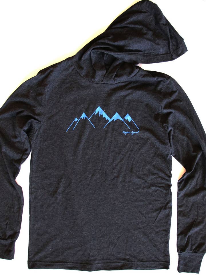 Mountain Lightweight Hoodie for wholesale by Kompass Apparel