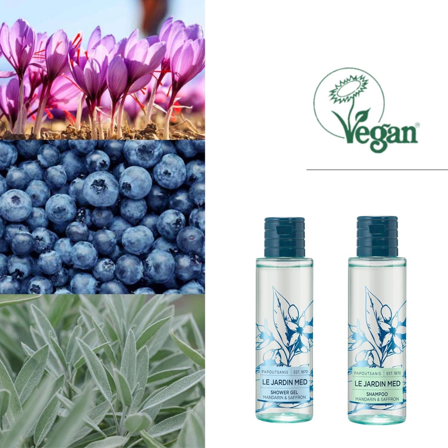 Flexi Amenities – wholesale Body wash/shower gel – Le Jardin Med Hotel Amenities Vegan & eco-friendly 6