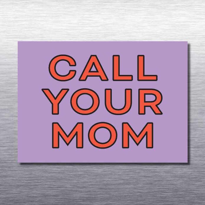 Call Your Mom Magnet for wholesale by Everyday Yiddish
