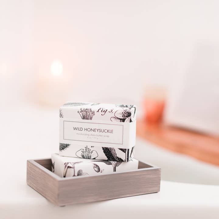 Formulary 55 – Großhandel Feste Seife – Wild Honeysuckle Sheabutterseife - Bath Bar3