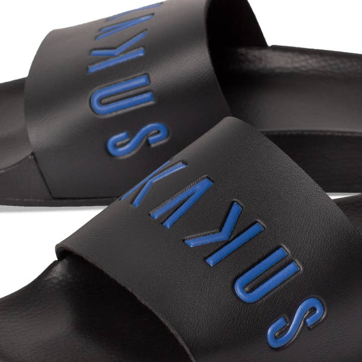 Mikakus Barcelona – wholesale Slides – Women’s – Black and Blue Slides