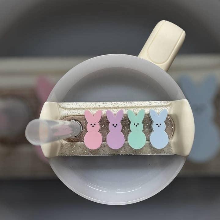 Easter bunny drink topper for wholesale by Cook House Of Crafts