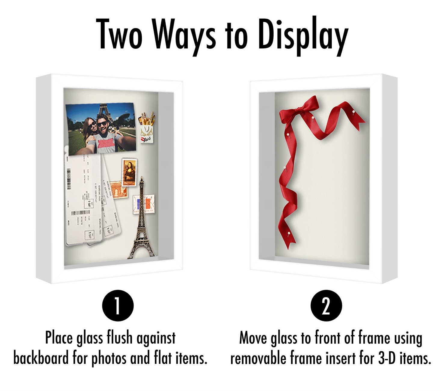 Americanflat - Wholesale Picture Frame - Americanflat Shadow Box Frame with Box Molding31