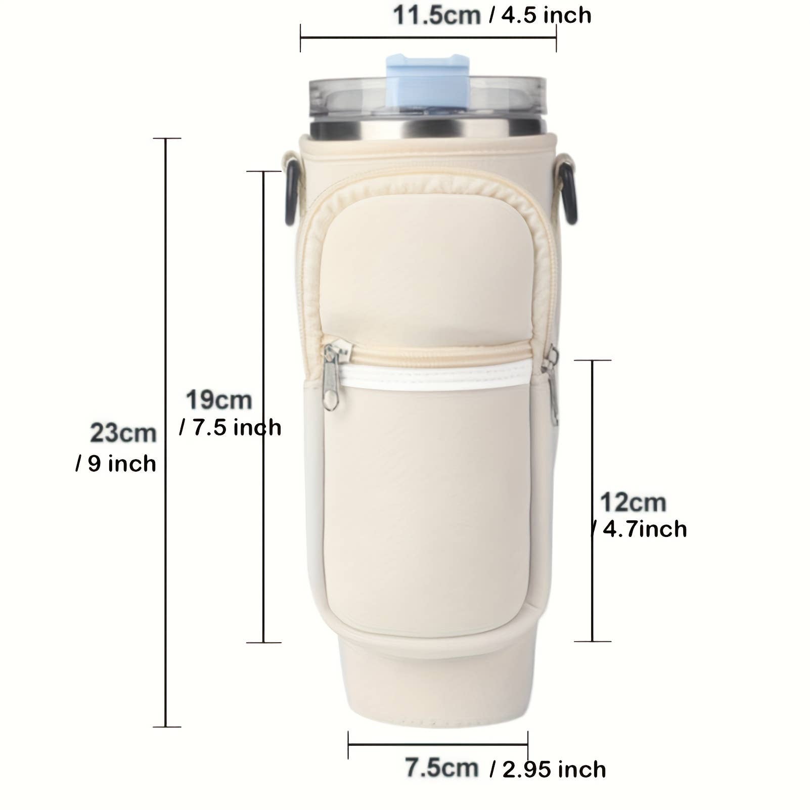 Crave by FW - Vente Gourde/bouteille isotherme - Sac isotherme porte-bouteille 40 oz9