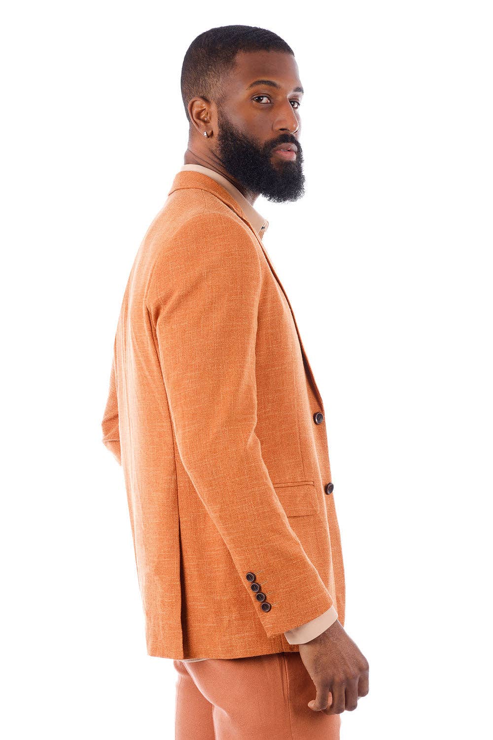 BARABAS - Wholesale Blazer - Men's - Men's Classic Tweed Pattern Notch Lapel Blazer 4BL302