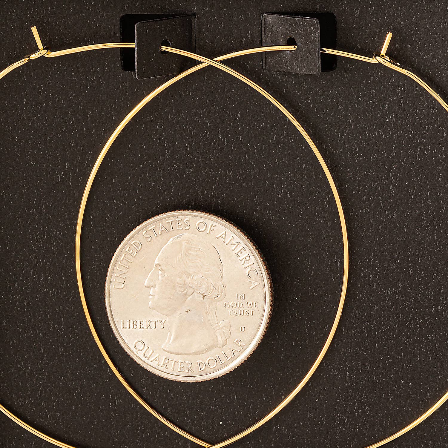 Fame Accessories - Venta al por mayor Pendientes de aro - Aros de alambre Secret Box de 60 mm2