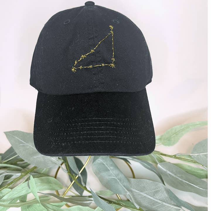 Capricorn | Constellation | Embroidered Baseball Hat for wholesale by Thread & Ember