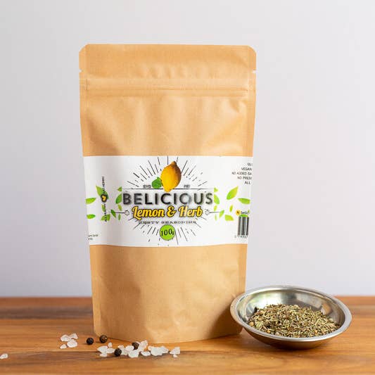 Belicious foods – Mistura de especiarias secas por atacado – Tempero Belicioso Limão & Ervas