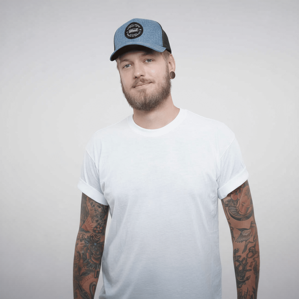 Woed - Wholesale Flat Brim Cap - Unisex - Trucker cap | Azuro1